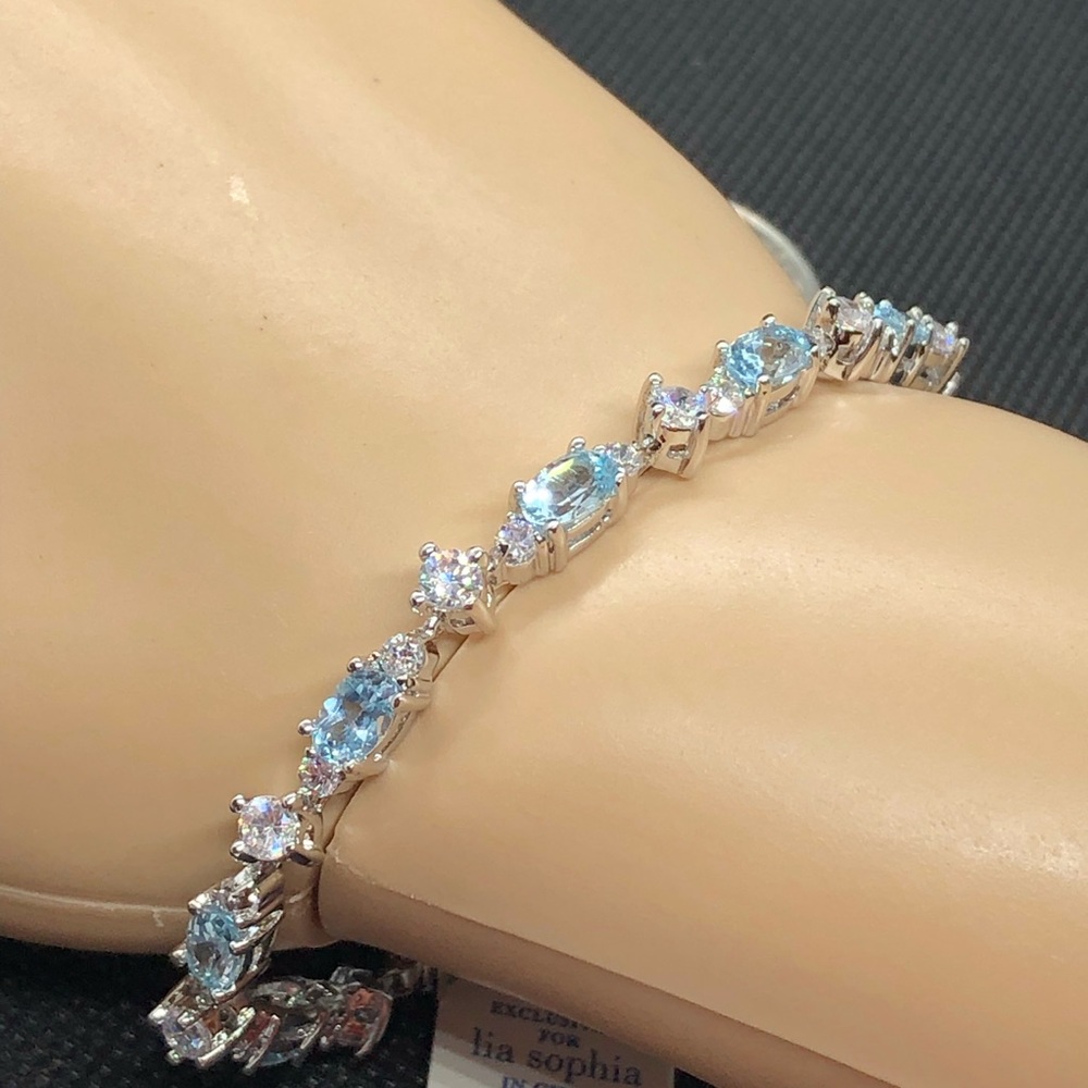 Lia Sophia topaz bracelet
